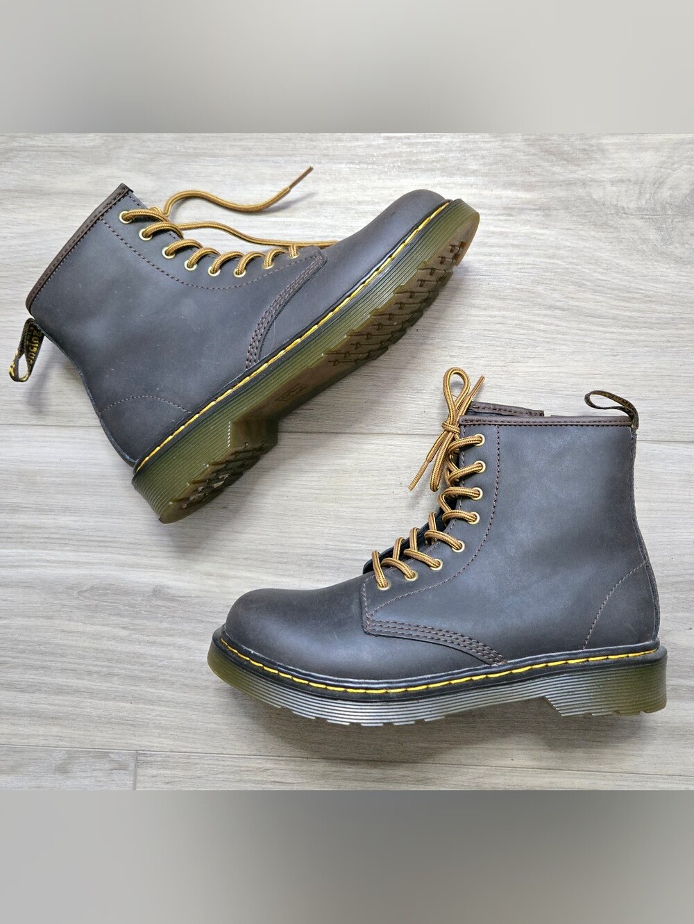 Dr Martens Junior Brown Boots
